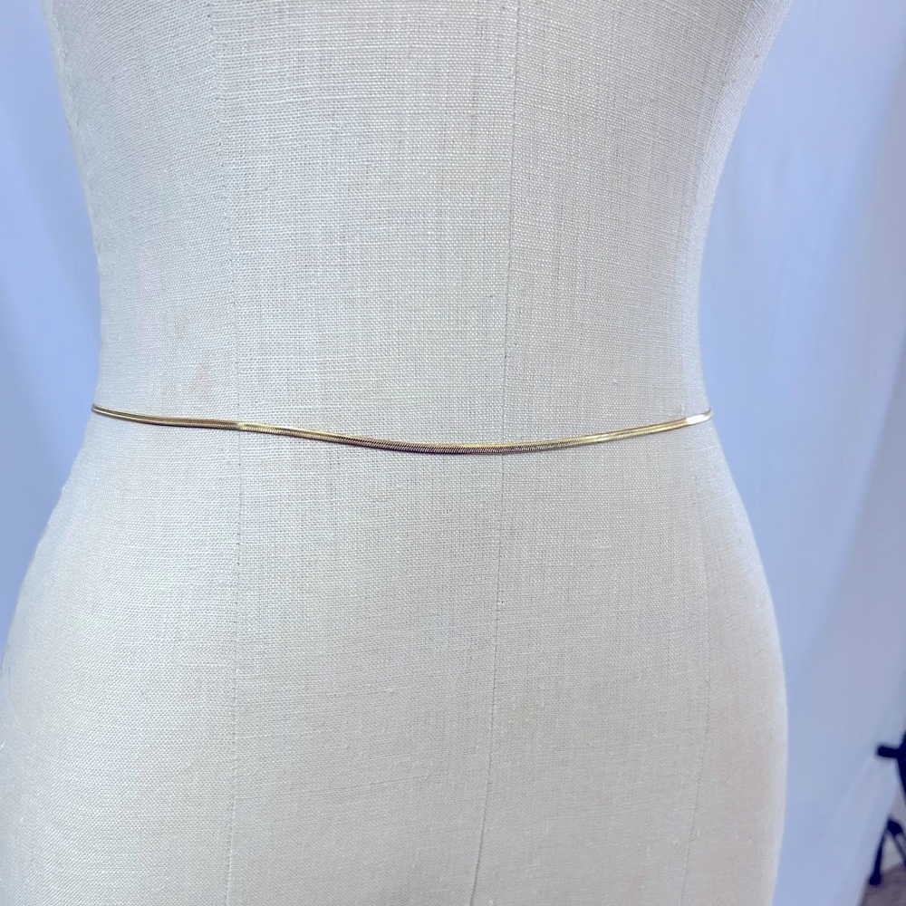 Gold Snake Belly Chain